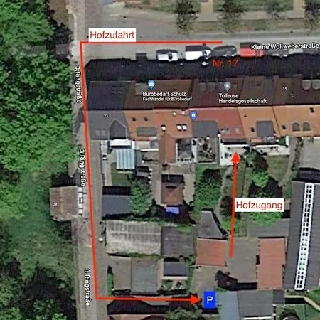 Freundliche Wohnung Mit Parkplatz Und Terrasse Neubrandenbourg Extérieur photo